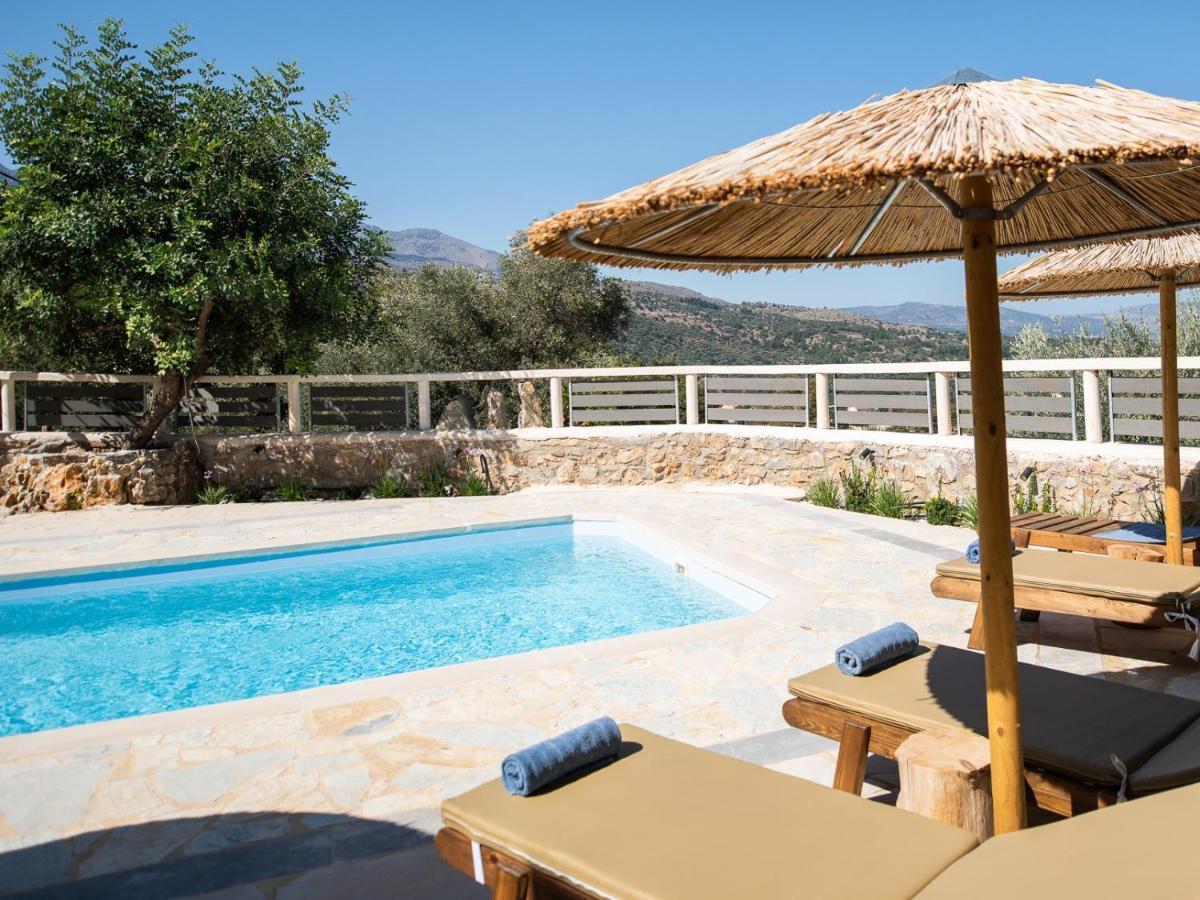 Prinus Country Retreat Apokoronas, Heated Pool, 13Km From The Sea Villa Embrosneros Luaran gambar